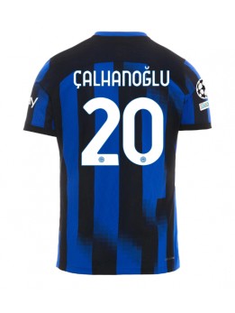 Inter Milan Hakan Calhanoglu #20 Heimtrikot 2023-24 Kurzarm